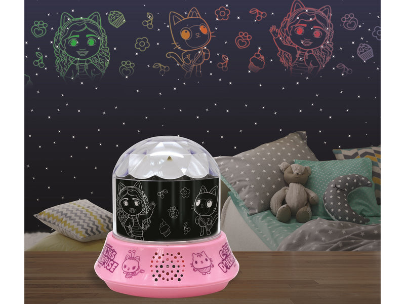 Gabby's Dollhouse Night Light Projector with Speaker