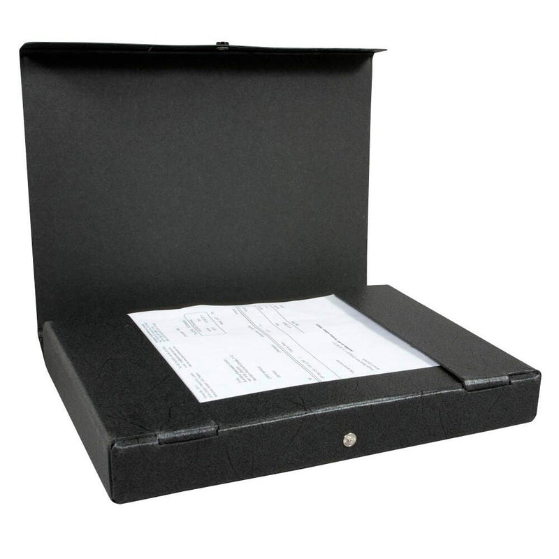 ELBA Heftbox 4,5 cm - schwarz marmoriert