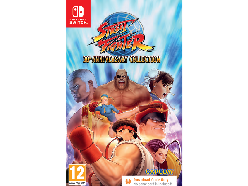 Street Fighter: 30th Anniversary Collection (Code in a Box) - Nintendo Switch - Fighting - PEGI 12