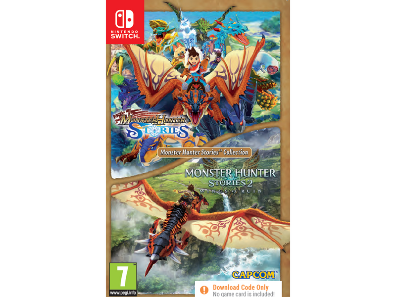 Monster Hunter Stories Collection (Code in a Box) - Nintendo Switch - RPG - PEGI 7