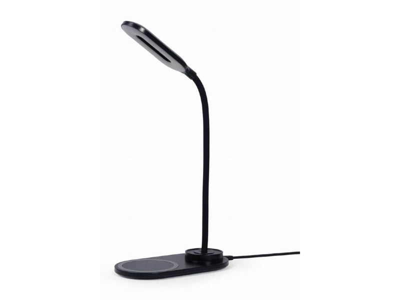 Gembird Desk lamp with wireless charger - Black