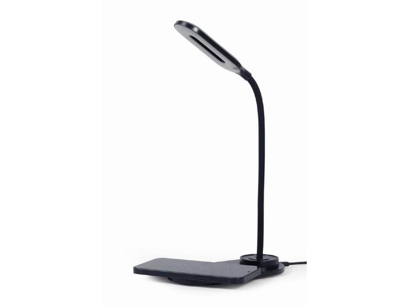 Gembird Desk lamp with wireless charger - Black