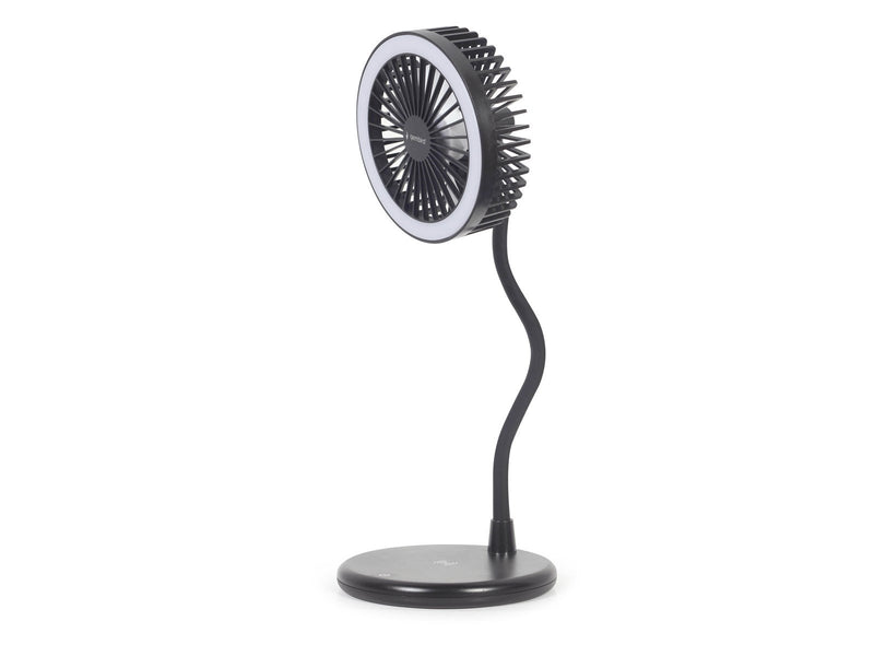 Gembird Desktop fan with lamp and wireless charger