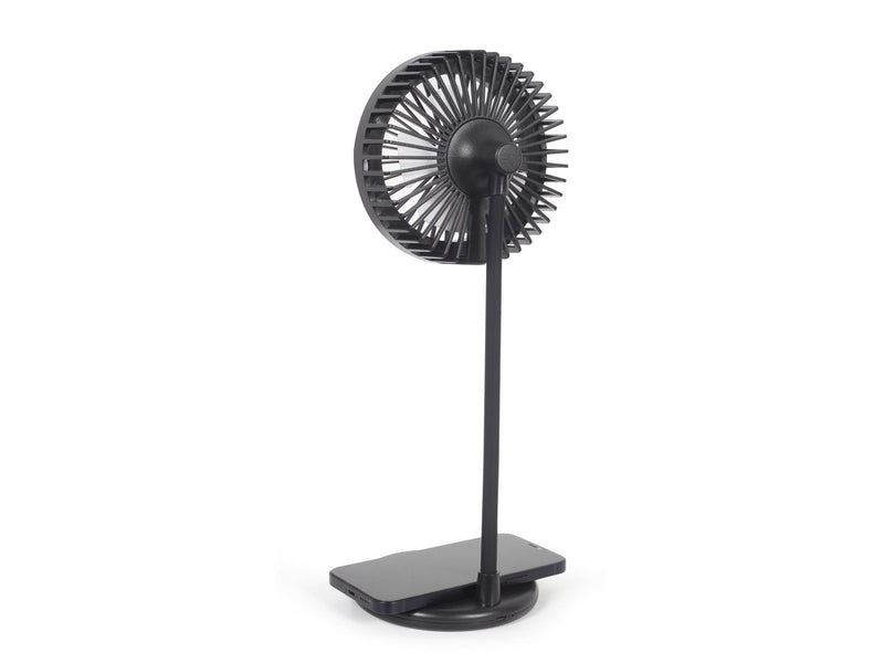 Gembird Desktop fan with lamp and wireless charger