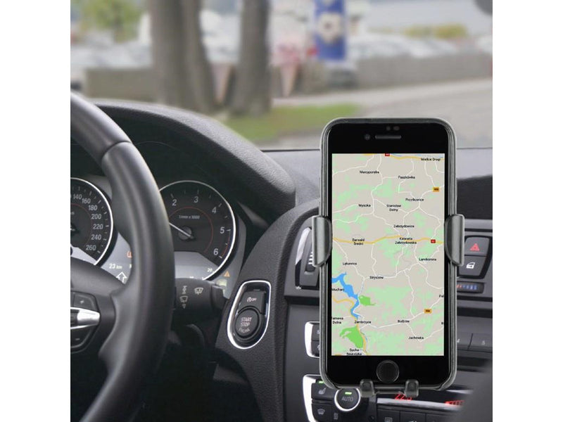 Gembird Car smartphone holder with wireless charger 10W