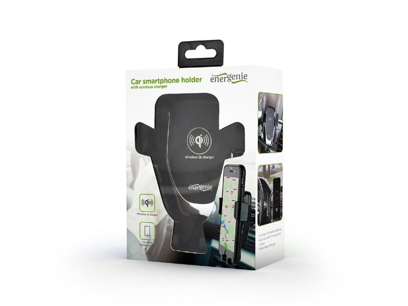 Gembird Car smartphone holder with wireless charger 10W