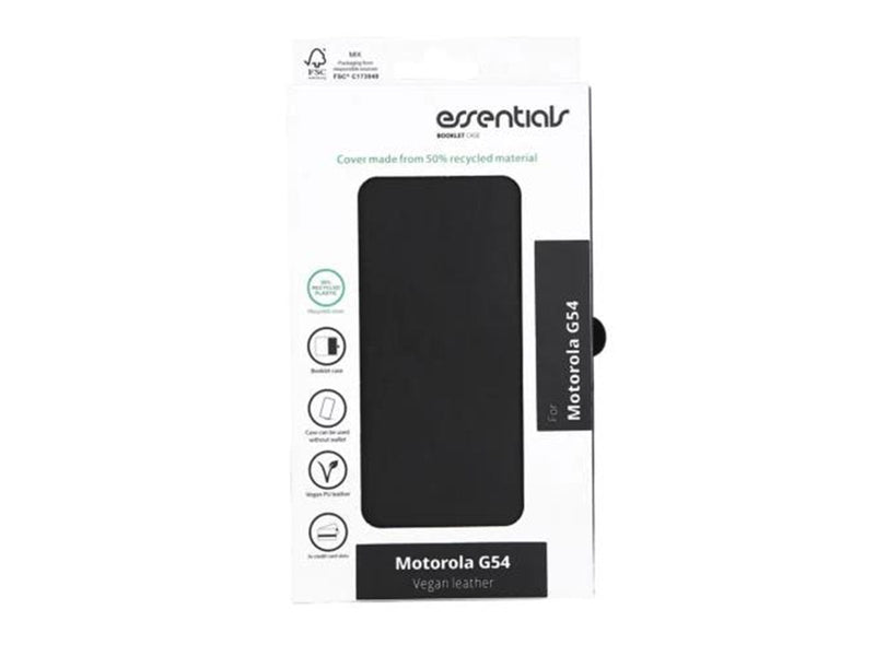Essentials PU Wallet 3 Cards Slots - Motorola Moto G54