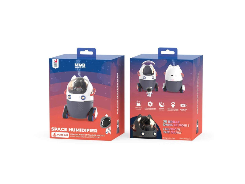 MOB Humybot Humidifier with Night Light and Astronaut Design