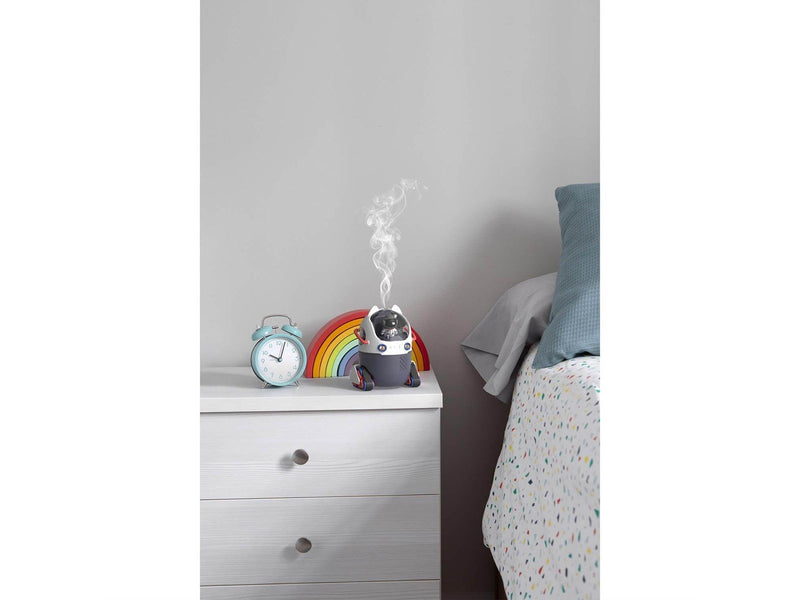 MOB Humybot Humidifier with Night Light and Astronaut Design