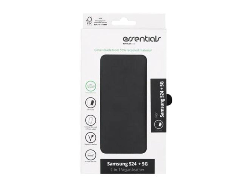 Essentials PU Wallet 3 Card Slots - Samsung Galaxy S24+