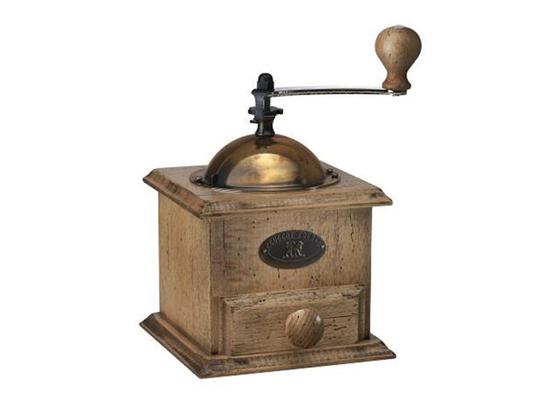 Peugeot Antique coffee mill wood matte antique