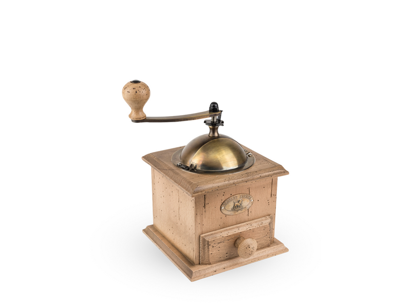 Peugeot Antique coffee mill wood matte antique