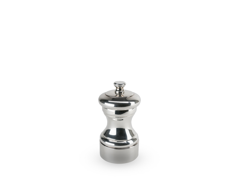 Peugeot Mignonette salt grinder silver plated 10 cm