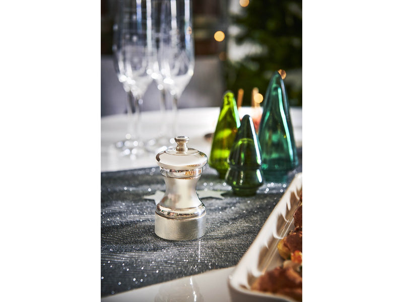 Peugeot Mignonette pepper grinder silver plated 10 cm