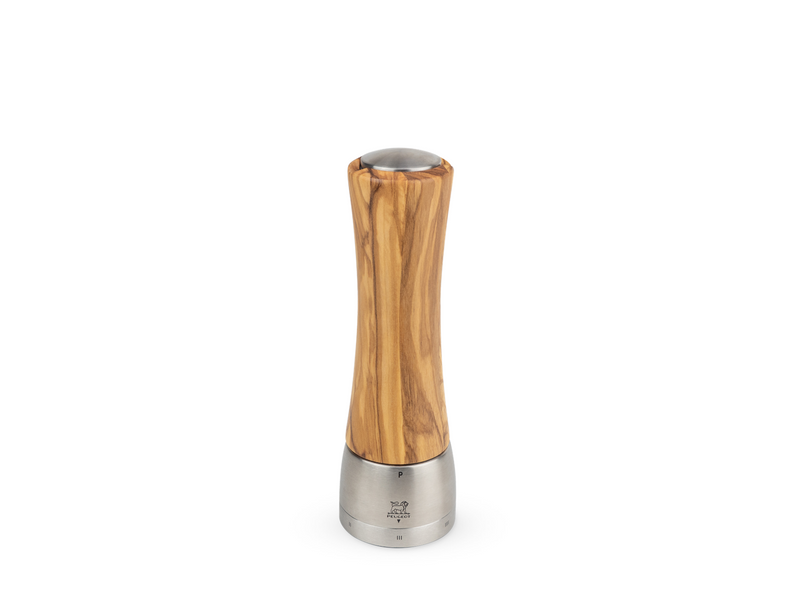Peugeot Madras u'select pepper grinder stainless steel/olive wood 21cm