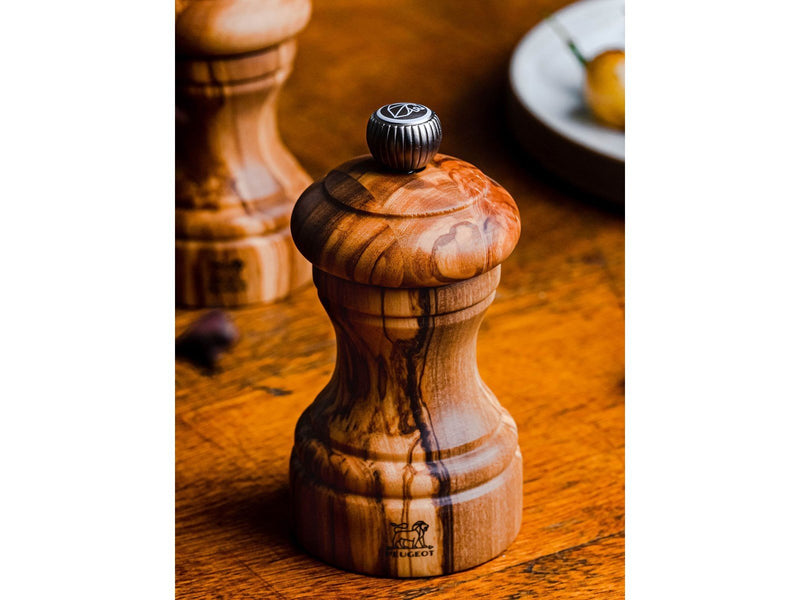 Peugeot Bistro Duo pepper grinder and salt grinder Olive wood 10cm
