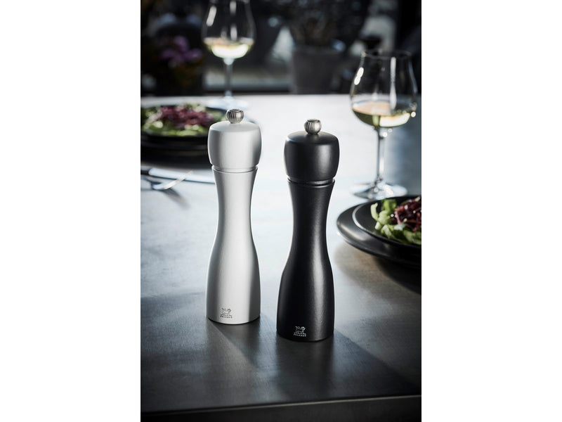 Peugeot Tahiti Set PM Black + SM White Wood black/white mat 20 cm