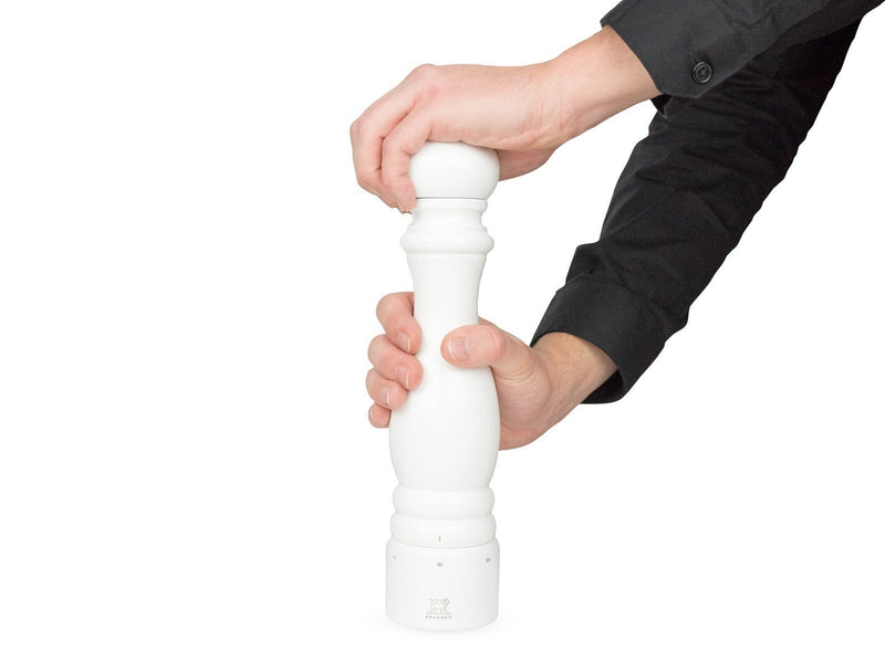 Peugeot Paris pepper Grinder U'Select Wood White Lacquered 30cm