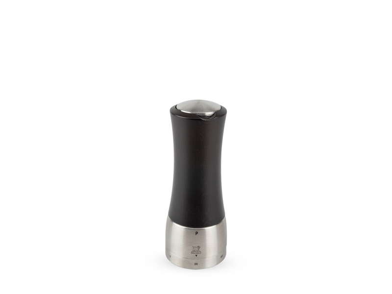 Peugeot Mattress pepper grinder U'Select Steel/ Wood chocolate 16cm