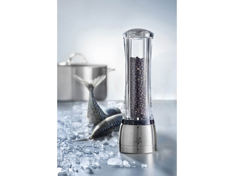 Peugeot Daman pepper Grinder U'Select Steel/Acrylic 21cm