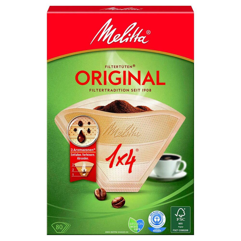 Melitta ORIGINAL 1x4 Kaffeefilter - 80 Stück
