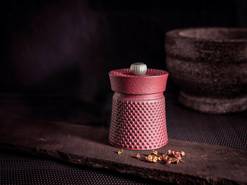 Peugeot Bali cast iron red pepper grinder