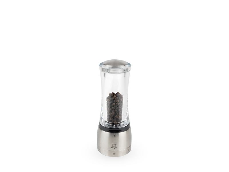 Peugeot Daman pepper Grinder U'Select Steel/Acrylic 16cm