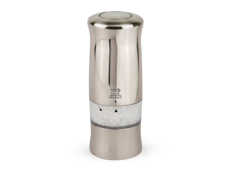 Peugeot Zeli salt grinder electric ABS stainless steel look