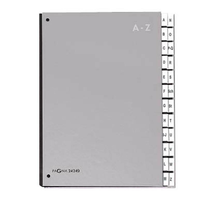 PAGNA Pultordner A-Z - silber