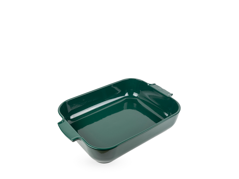 Peugeot Appolia rectangular oven dish 40cm green