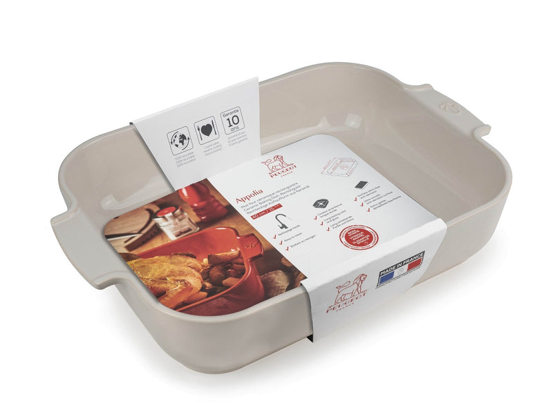 Peugeot Appolia Ceramics Rectangular cream white 40 cm