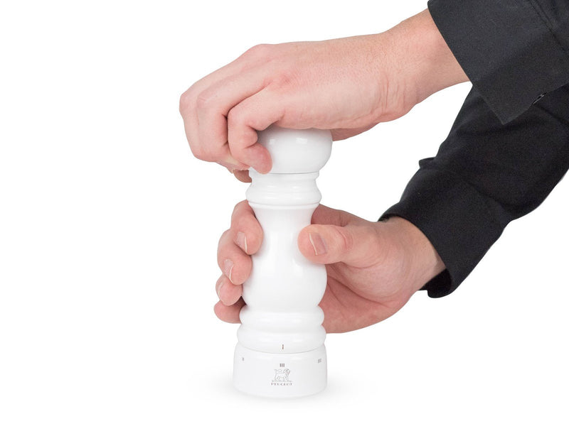 Peugeot Paris pepper grinder U'Select Wood White lacquered 18 cm