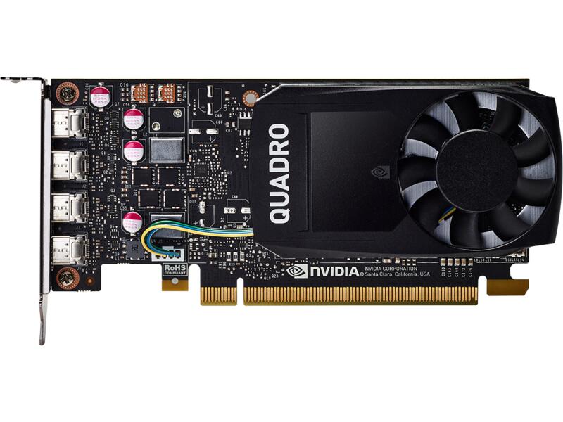 HP NVIDIA Quadro P1000 Grafikkarte mit 4 GB