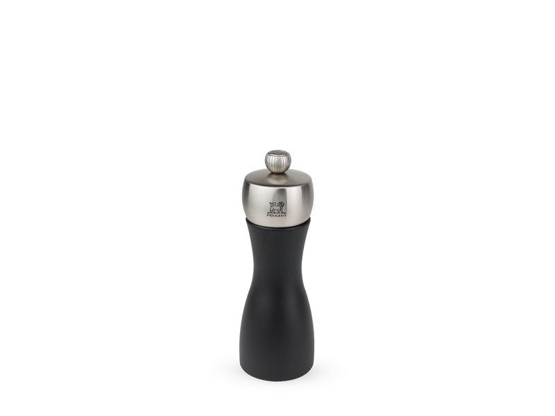 Peugeot Fiji pepper grinder wood black w/steel 15cm