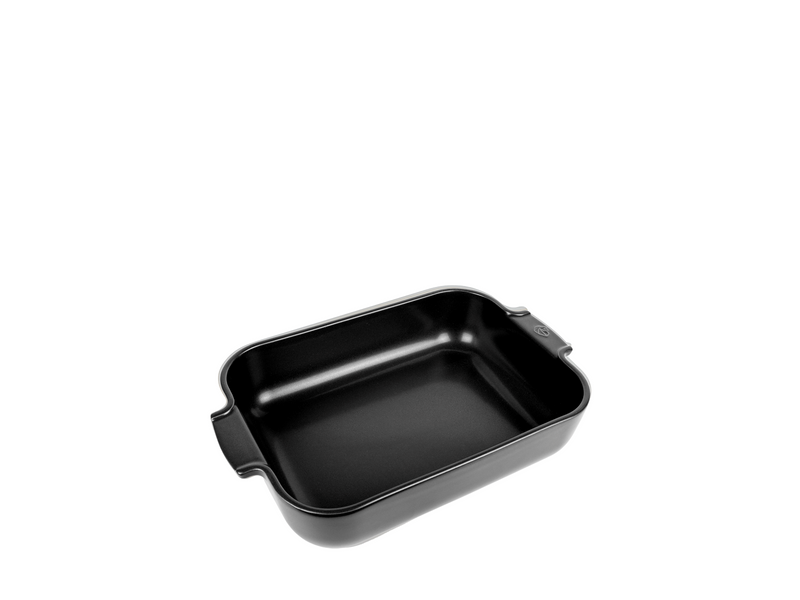 Peugeot Appolia Rectangular oven dish 36 cm satin black
