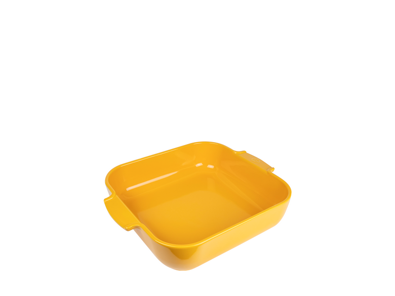Peugeot Appolia Square oven dish 36 cm saffron yellow