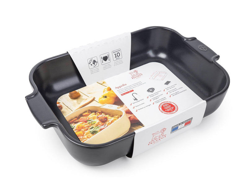 Peugeot Appolia Rectangular oven dish 36 cm slate
