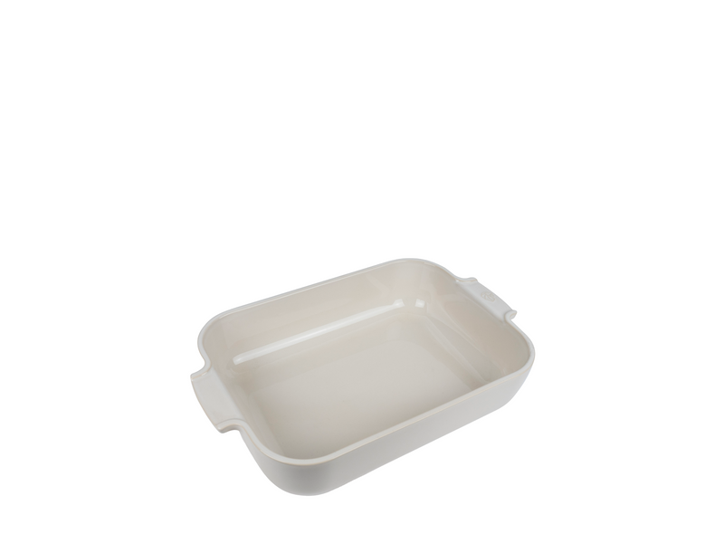 Peugeot Appolia Rectangular oven dish cream white 36 cm