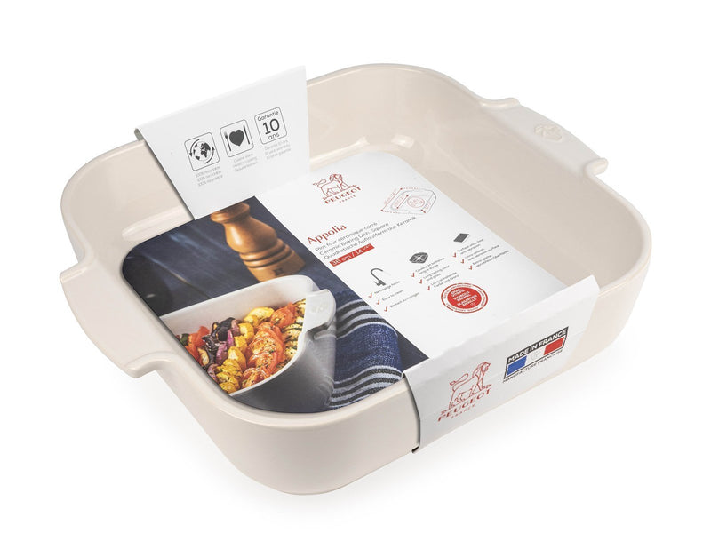 Peugeot Appolia Ceramics Square cream white 36 cm
