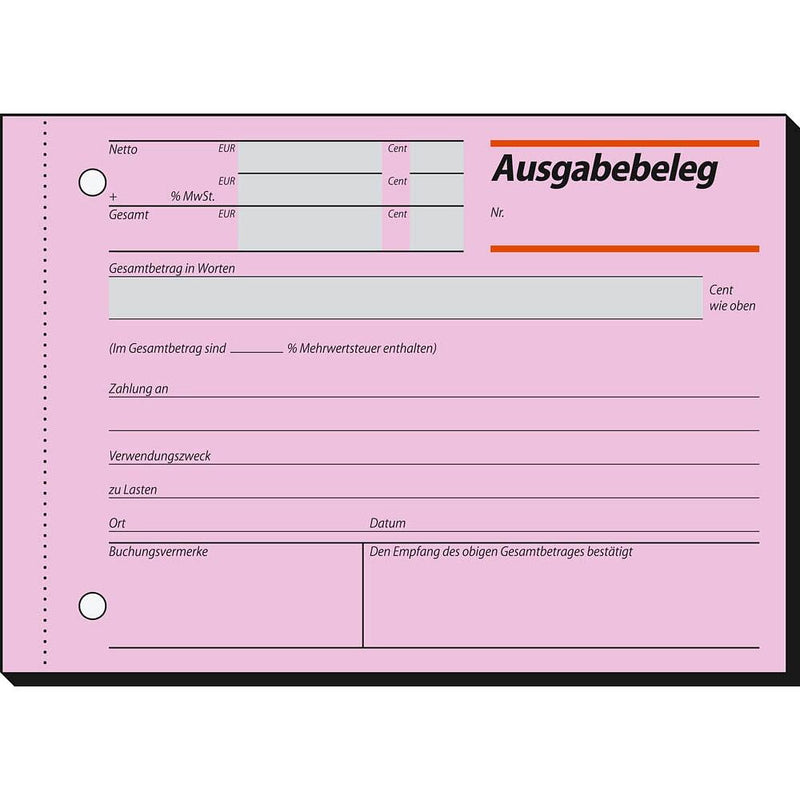 sigel Ausgabebeleg Formularbuch AG615 - 1x 50 Blatt