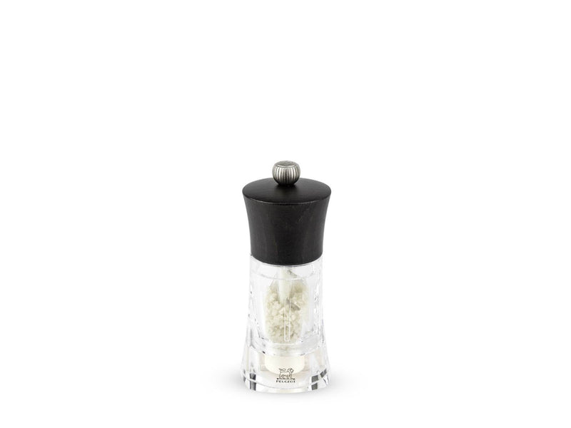 Peugeot Oleron wet salt grinder std Z acrylic/wood chocolate 14 cm