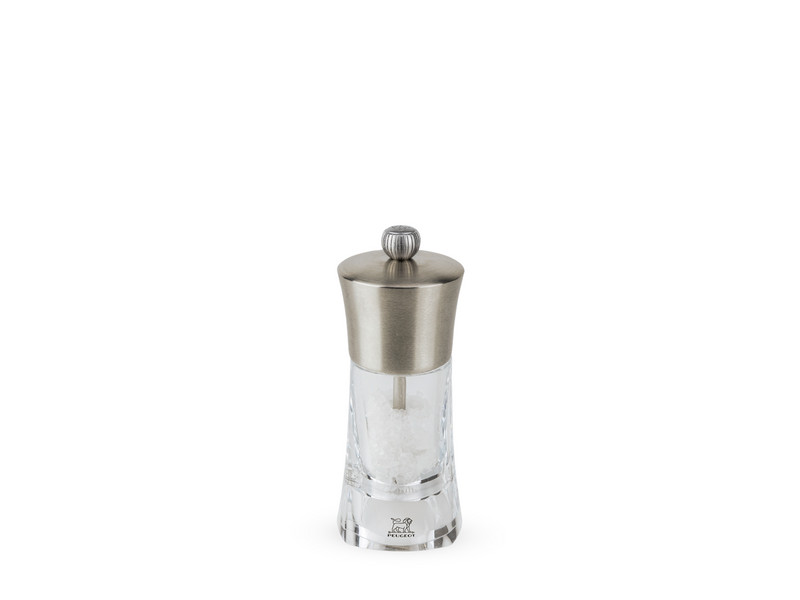 Peugeot Ouessant salt grinder acrylic/steel 14 cm
