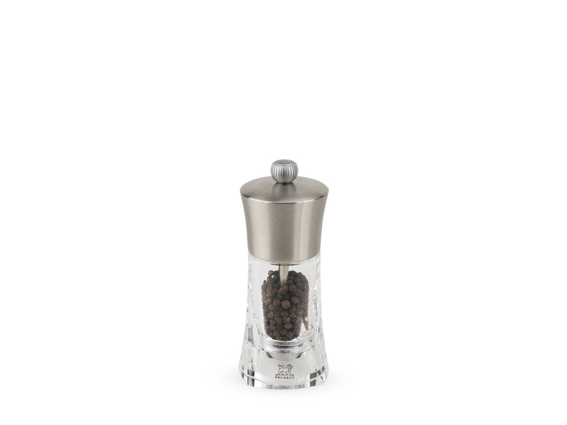 Peugeot Ouessant pepper Grinder Acrylic/Steel 14 cm