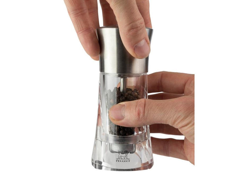 Peugeot Ouessant pepper Grinder Acrylic/Steel 14 cm
