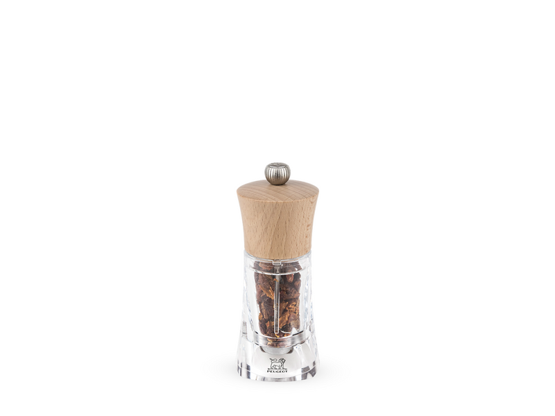 Peugeot Oleron Chili pepper Grinder Acrylic/Wood Nature 14 cm
