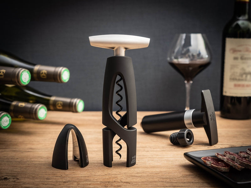 Peugeot Alter corkscrew with foil cutter black
