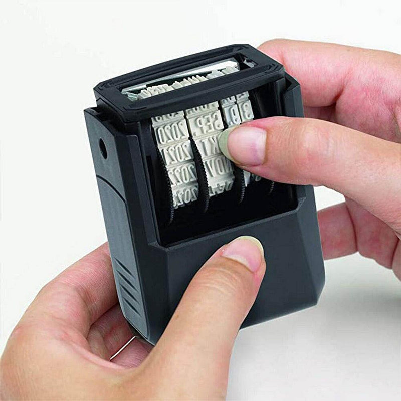 trodat Printy 4810 selbstfärbender Datumstempel - schwarz