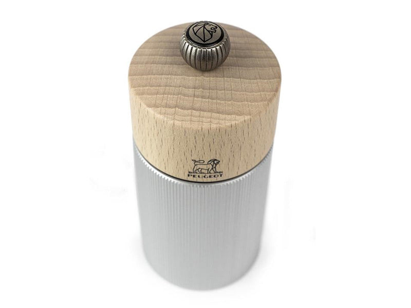 Peugeot Line Natural Aluminum pepper Grinder 12cm