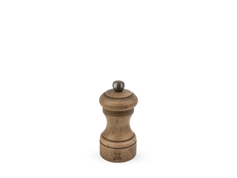 Peugeot Bistro Antique salt Grinder Wood Mat Antique 10 cm