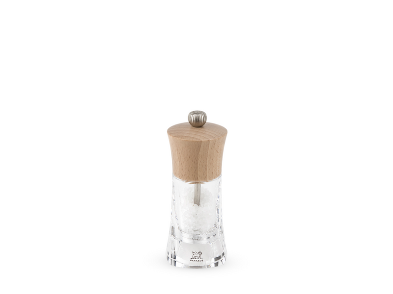 Peugeot Oleron salt grinder acrylic/natural wood 14 cm